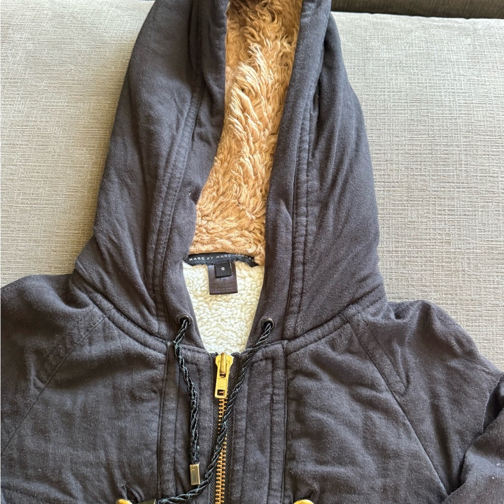 Women's Hooded Fur Lined Jacket